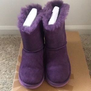 Purple Bailey Button Uggs